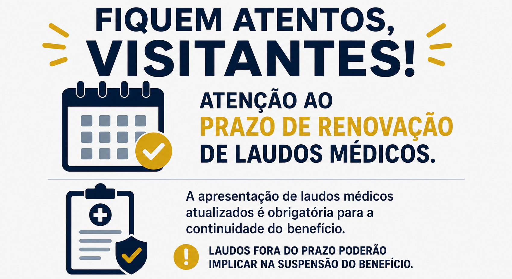 Renovação de Laudos Médicos